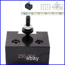 8Pcs OXA Wedge Type Quick Change Tool Post 250-000 Set Plus 2 extra 250-001 L 8Pcs OXA Wedge Type Quick Change Tool Post 250-000 Set Plus 2 extra 250-001 L