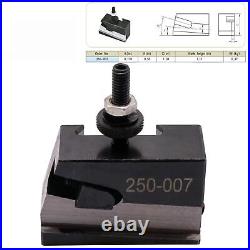 8Pcs OXA Wedge Type Quick Change Tool Post 250-000 Set Plus 2 extra 250-001 L 8Pcs OXA Wedge Type Quick Change Tool Post 250-000 Set Plus 2 extra 250-001 L