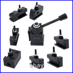 8Pcs Quick Change Tool Post Holder Set Mini Lathe Up to 8 OXA 250-000