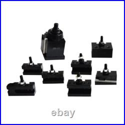8 PCS/Set Machine Tool Fixture High Precision Quick Change Tool Post Lathe