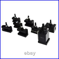 8 PCS/Set Machine Tool Fixture High Precision Quick Change Tool Post Lathe