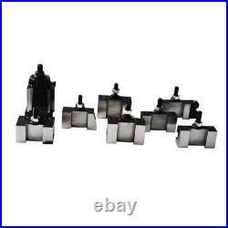 8 PCS/Set Machine Tool Fixture High Precision Quick Change Tool Post Lathe