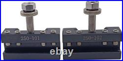 8 PCS Wedge Type AXA Quick Change Tool Post With Tool Holders For Lathe Swing Dia