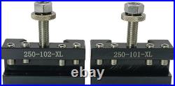 8 PCS Wedge Type AXA Quick Change Tool Post With Tool Holders For Lathe Swing Dia