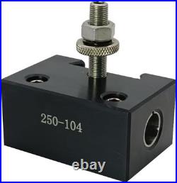8 PCS Wedge Type AXA Quick Change Tool Post With Tool Holders For Lathe Swing Dia