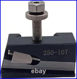 8 PCS Wedge Type AXA Quick Change Tool Post With Tool Holders For Lathe Swing Dia