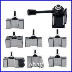8 Pcs OXA 250-000 Quick Change Tool Post Holder Set Mini Lathe Up to 8
