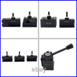 8 Pcs OXA 250-000 Quick Change Tool Post Holder Set Mini Lathe Up to 8