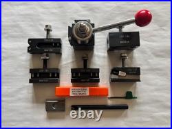 8 pc WEDGE TYPE, AXA QUICK CHANGE TOOLPOST BORING BAR SET, #101 CRAFTSMAN LATHE