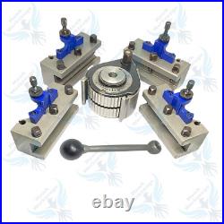 A1 40Position Quick Change Tool Post Kit For 150-300mm Lathe 6-12 Multifix A