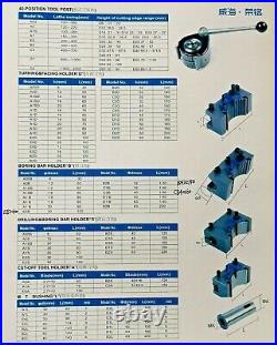 A1 40Position Quick Change Tool Post Main Block 150-300mm Lathe 6-12 Multifix A1 40Position Quick Change Tool Post Main Block 150-300mm Lathe 6-12 Multifix