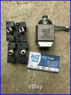 A2Z CNC Mini Lathe Quick Change Tool Post and Tool Holders