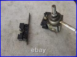 A2Z CNC Sherline QUICK CHANGE Tool Post & HOLDERS Atlas Unimat Taig 0XA QCTP