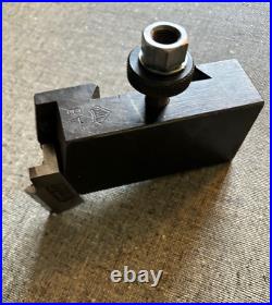 ALORIS CA8, QUICK CHANGE THREADING TOOL HOLDER, with P-4 BLADE, VERY GOOD USA ALORIS CA8, QUICK CHANGE THREADING TOOL HOLDER, with P-4 BLADE, VERY GOOD USA