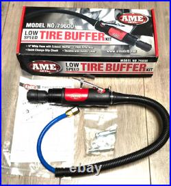 AME Quick Change Tire Buffer Air Tool withWhip Hose, Exhaust & Adapters #79600 AME Quick Change Tire Buffer Air Tool withWhip Hose, Exhaust & Adapters #79600
