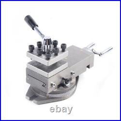 AT300 Tool Holder Mini Lathe Accessories Metal Quick Change Lathe Assembly 80mm