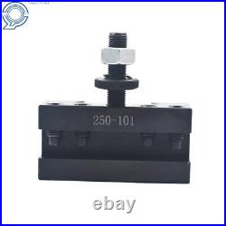 AXA 250-100 Piston Type Quick Change Tool Post Holder For Lathe 6- 12 6PC AXA 250-100 Piston Type Quick Change Tool Post Holder For Lathe 6- 12 6PC