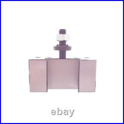 AXA 250-100 Quick Change Tool Post Holder Set Piston Type 6Pcs For Lathe 6 -12