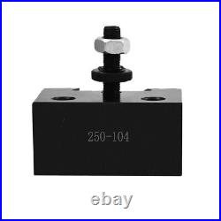 AXA 250-111 Set Wedge Type Quick Change Tool Post Set For Lathe 12 AXA 250-111 Set Wedge Type Quick Change Tool Post Set For Lathe 12