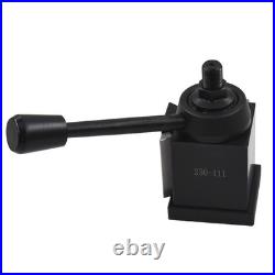 AXA 250-111 Set Wedge Type Quick Change Tool Post Set For Lathe 12