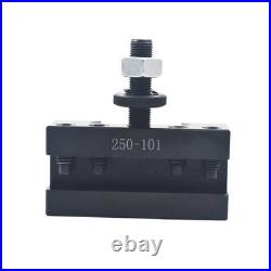 AXA 250-111 Set Wedge Type Quick Change Tool Post Set For Lathe 12