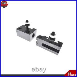 AXA 250-111 Set Wedge Type Quick Change Tool Post Set For Swing Dia 12 New AXA 250-111 Set Wedge Type Quick Change Tool Post Set For Swing Dia 12 New