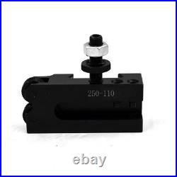 AXA 250-111 Wedge 6Pcs Type Quick Change Tool Post Holder Set For Lathe 12inch