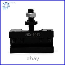 AXA 250-111 Wedge ToolPost Set For Lathe 6-12 Plus 2 Extra Tool Holder 8 pac AXA 250-111 Wedge ToolPost Set For Lathe 6-12 Plus 2 Extra Tool Holder 8 pac