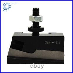 AXA 250-111 Wedge ToolPost Set For Lathe 6-12 Plus 2 Extra Tool Holder 8 pac AXA 250-111 Wedge ToolPost Set For Lathe 6-12 Plus 2 Extra Tool Holder 8 pac