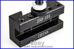 AXA Quick Change Tool Post Set 250-100 Wedge Type Lathe Toolholder Kit 11-14