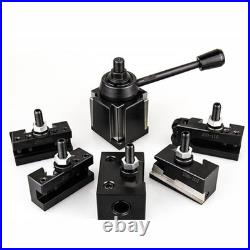 AXA Quick Change Tool Post Set 250-100 Wedge Type Lathe Toolholder Kit 11-14
