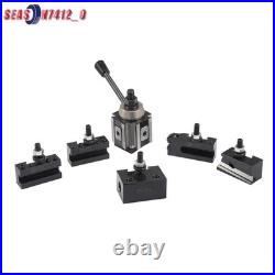 AXA Size 250-100 Set Piston Type Quick Change Tool Post Set for Lathe 6- 12 USA