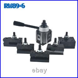 AXA Size 250-100 Set Piston Type Quick Change Tool Post Set for Lathe 6- 12 USA AXA Size 250-100 Set Piston Type Quick Change Tool Post Set for Lathe 6- 12 USA