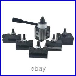 AXA Size 250-100 Set Piston Type Quick Change Tool Post Set for Lathe 6- 12 USA