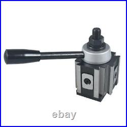 AXA Size 250-100 Set Piston Type Quick Change Tool Post Set for Lathe 6- 12 USA AXA Size 250-100 Set Piston Type Quick Change Tool Post Set for Lathe 6- 12 USA