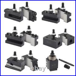AXA Size 250-100 Set Piston Type Quick Change Tool Post Set for Lathe 6- 12 USA