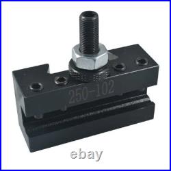 AXA Size 250-100 Set Piston Type Quick Change Tool Post Set for Lathe 6- 12 USA