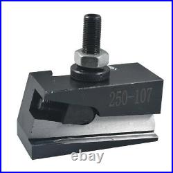 AXA Size 250-100 Set Piston Type Quick Change Tool Post Set for Lathe 6- 12 USA AXA Size 250-100 Set Piston Type Quick Change Tool Post Set for Lathe 6- 12 USA