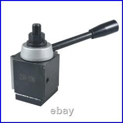 AXA Size 250-100 Set Piston Type Quick Change Tool Post Set for Lathe 6- 12 USA
