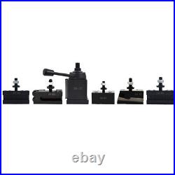 AXA Size 250-111 Wedge Type Quick Change Tool Post Set For Lathe 6- 12
