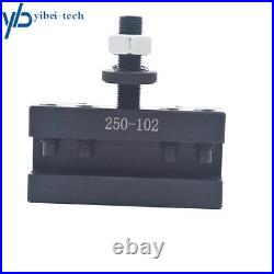 AXA Size 250-111 Wedge Type Quick Change Tool Post Set For Swing Dia 12 AXA Size 250-111 Wedge Type Quick Change Tool Post Set For Swing Dia 12