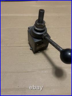 AXA, Tool Post, Tool Holder, Quick Change Tool Post, Piston Style