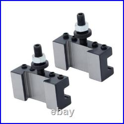 AXA Wedge Type Quick Change Tool Post 250-111 Set 11Pcs Steel for 6 12 Lathe