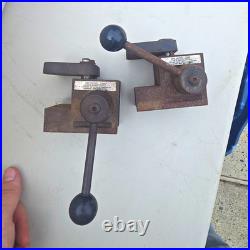 A. D. T. Tools Inc. AAXA Quick Change Tool Post Holder Lot of 2 with Lever Handles