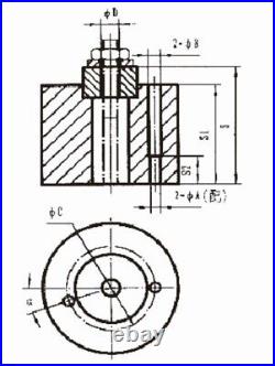 A Type Quick Change Tool Lathe Swing Dia. 150300mm QCT Post Turret Kits A Type Quick Change Tool Lathe Swing Dia. 150300mm QCT Post Turret Kits