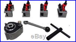 Ab 40 Position Quick Change Tool Post Kit For 130-300mm Swing Lathe 5.1 to 11