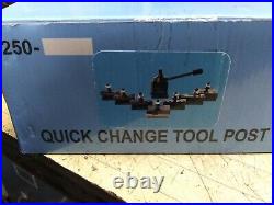 Accusize Tools 8 piece AXA Wedge Type Quick change tool post set 6-12 Lathe