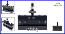 Adjustable Quick Change Tool Post Holder, Fits 14-20'' Lathe Swing, 1'' Size