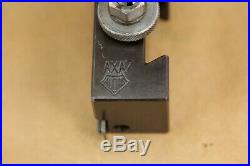 Aloris Axa Quick Change Tool Post And Axa7 Parting Blade Cutoff Tool Holder Aloris Axa Quick Change Tool Post And Axa7 Parting Blade Cutoff Tool Holder