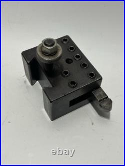Aloris BXA 6 Quick Change Tool Post Holder + D-8 C6 Bit